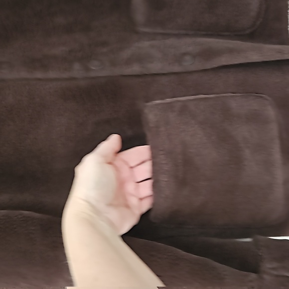 Chocolate brown faux fur‎ reversible coat - Picture 12 of 12